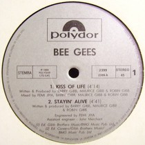 BEE GEES : KISS OF LIFE  / STAYIN' ALIVE