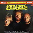 BEE GEES : THE WOMAN IN YOU  / STAYIN' ALIVE