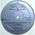 BILLY NICHOLS : GIVE YOUR BODY UP TO THE MUSIC