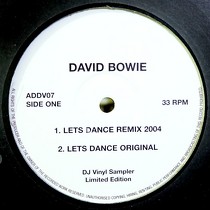 DAVID BOWIE  / BLONDIE : LETS DANCE REMIX 2004  / RAPTURE REMI...