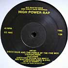 DISCO DAVE AND THEW FORCE OF THE FIVE MCS : HIGH POWER RAP