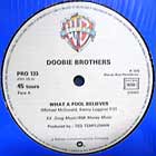 DOOBIE BROTHERS : WHAT A FOOL BELIEVES  / LONG TRAIN RU...