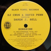 DJ CHUS & DAVID PENN  ft. DAREN J. BELL : SUNSHINE