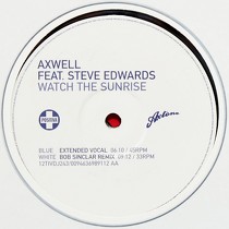 AXWELL  ft. STEVE EDWARDS : WATCH THE SUNRISE