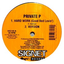 PRIVATE P : HARD WORK (GOOD BED LOVIN')