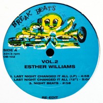ESTHER WILLIAMS  / DINOSAUR L : LAST NIGHT CHANGED IT ALL  / GO BANG