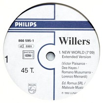 WILLERS : NEW WORLD  / VANISHING RACE