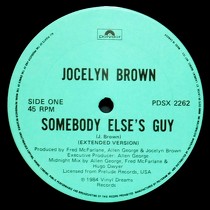 JOCELYN BROWN : SOMEBODY ELSE'S GUY