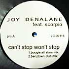 JOY DENALANE : CANT STOP WON'T STOP