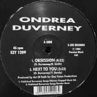 ONDREA DUVERNEY : OBSESSION  / NEXT TO YOU